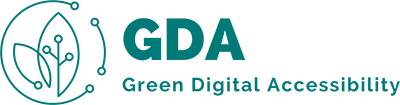 Green Digital Accessibility conference logo